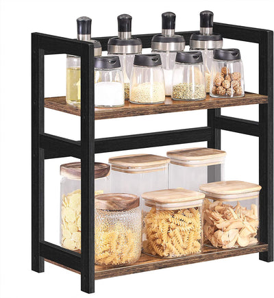 2-Tier Counter Shelf Storage Organiser