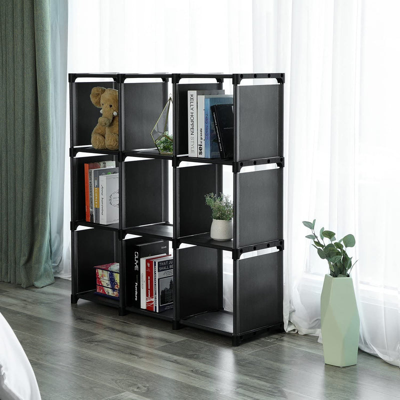 9 Cube Modular Storage Shelves Bookshelf