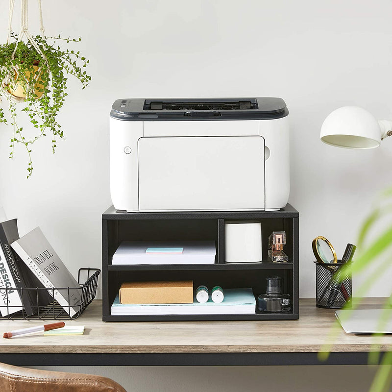 Desktop Printer Stand for Office - Black