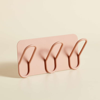Wall Coat Hooks Pink- Large