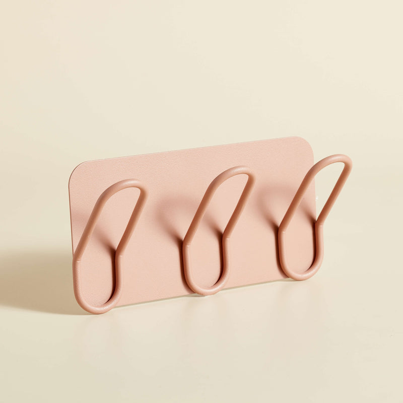 Wall Coat Hooks Pink- Large