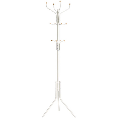 Easton Coat Rack Stand - White